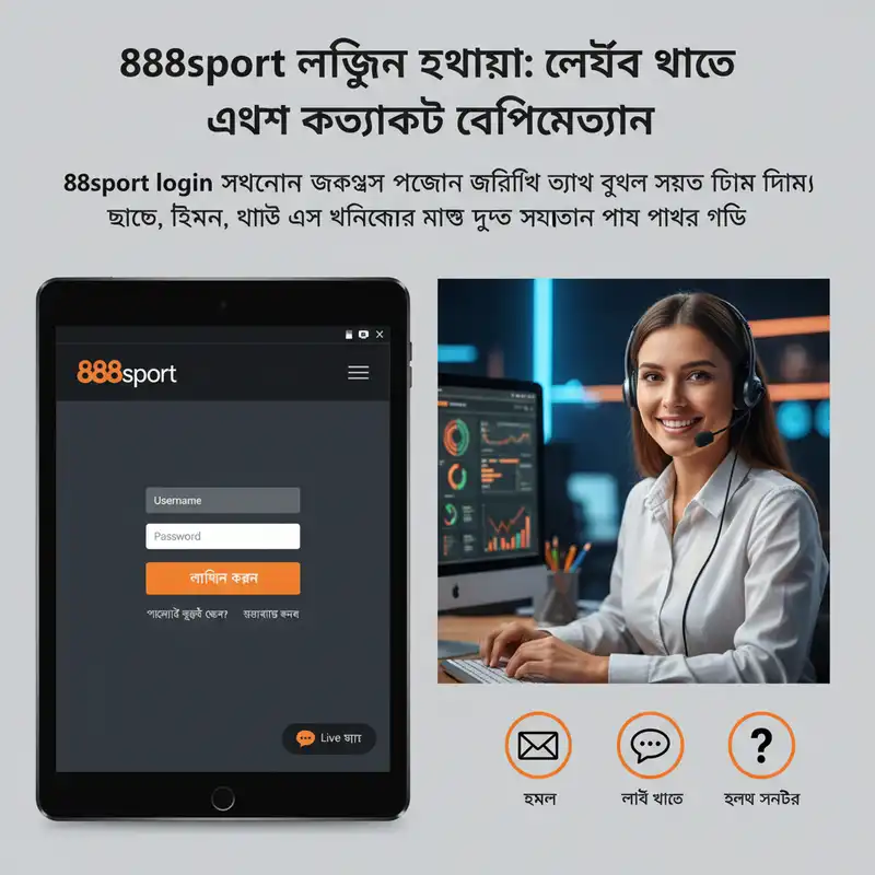 888sport login সহায়তা এবং সাপোর্ট টিম